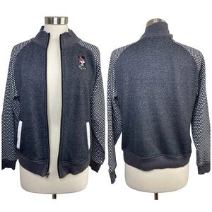 DISNEY PARKS Minnie Embroidered Zip Up size L